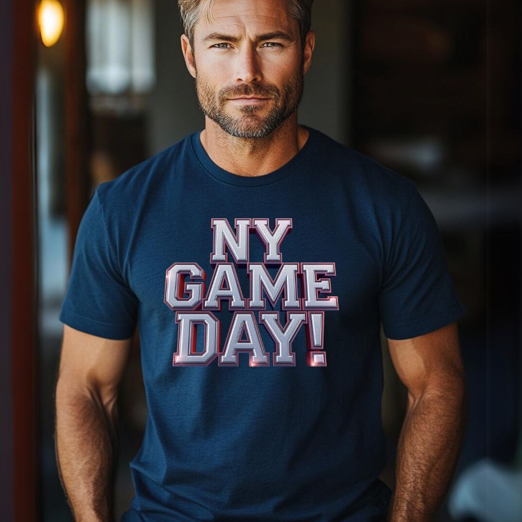 NY Game Day Premium Short Sleeve Tee