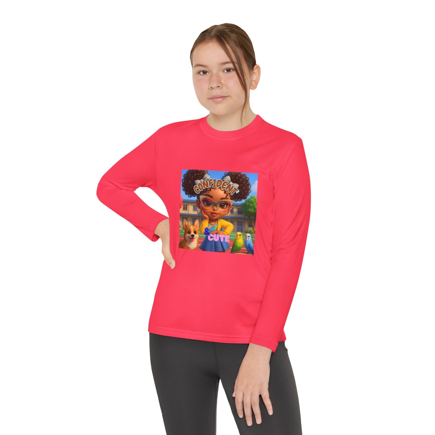 Confident Cute Long Sleeve Tee