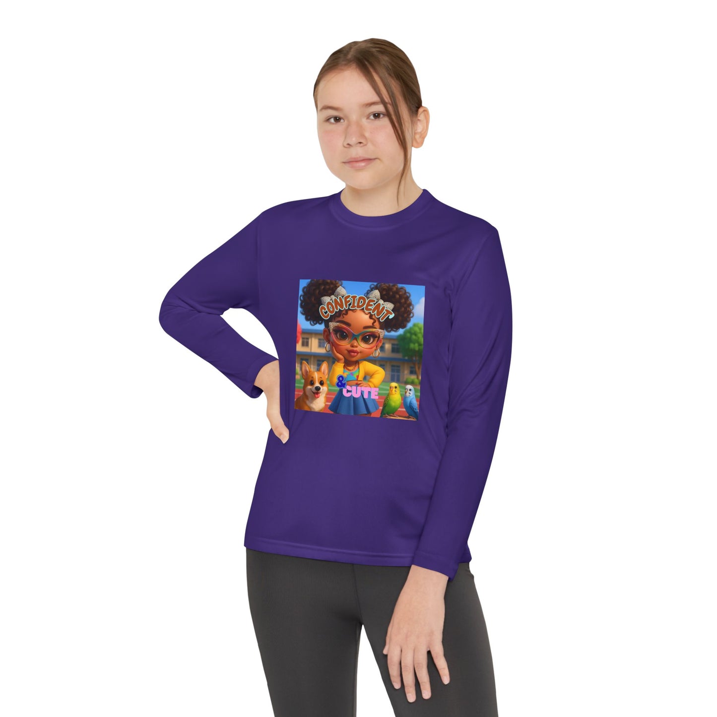 Confident Cute Long Sleeve Tee