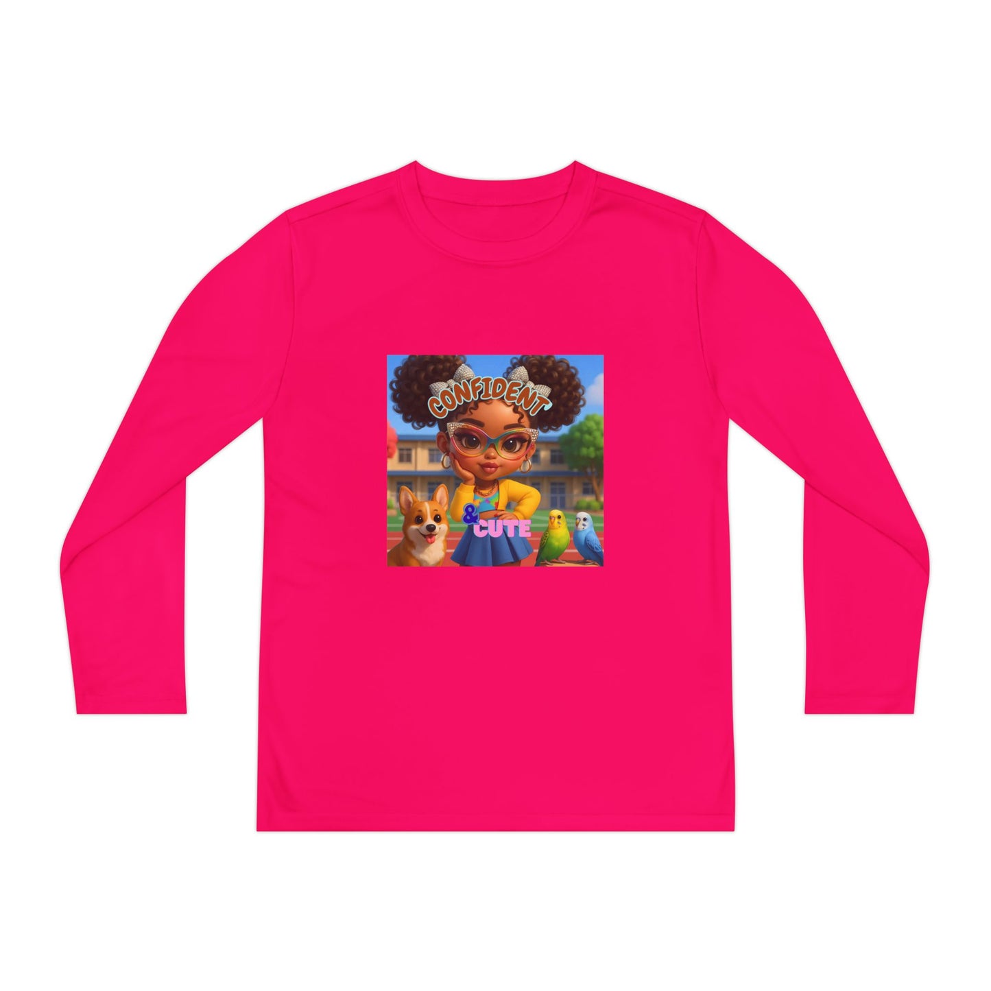 Confident Cute Long Sleeve Tee