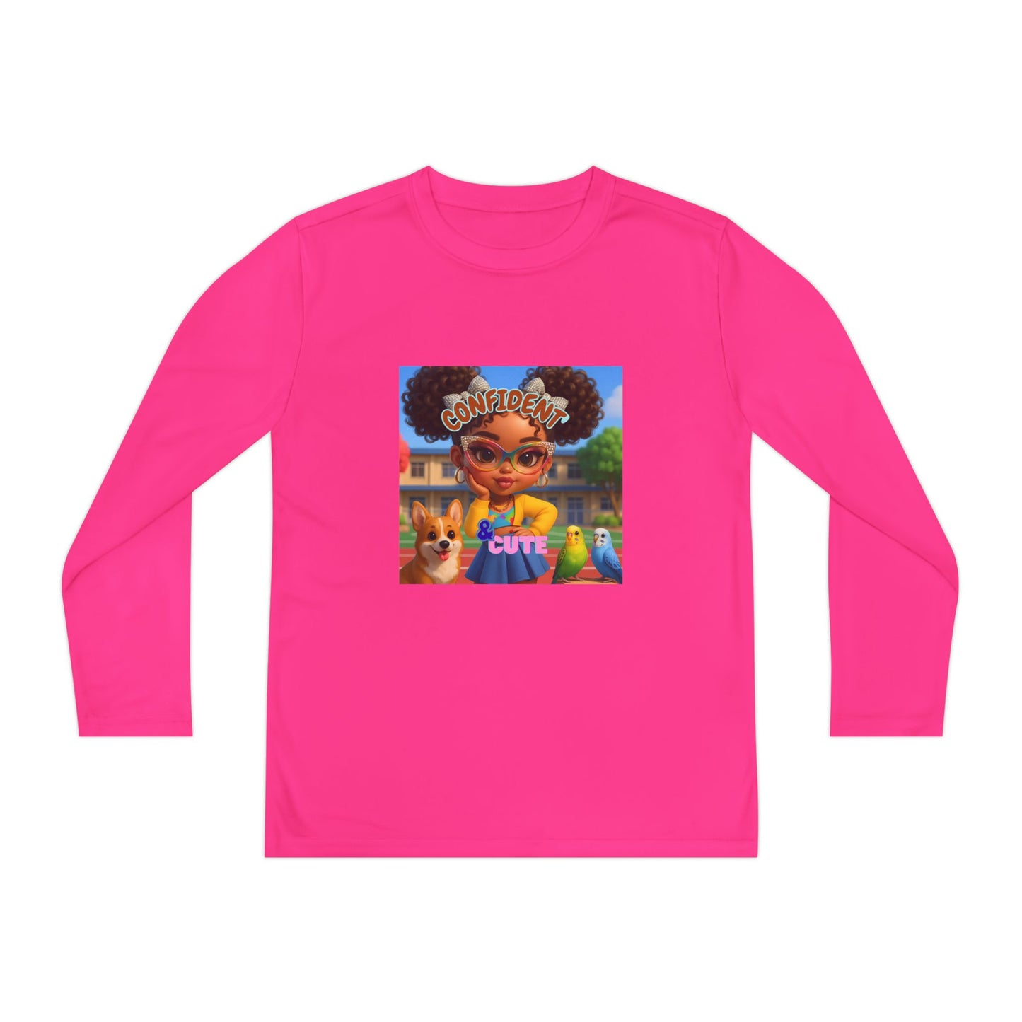 Confident Cute Long Sleeve Tee