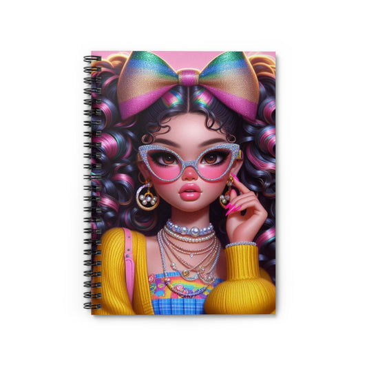 Spiral Notebook - Rainbow Glow