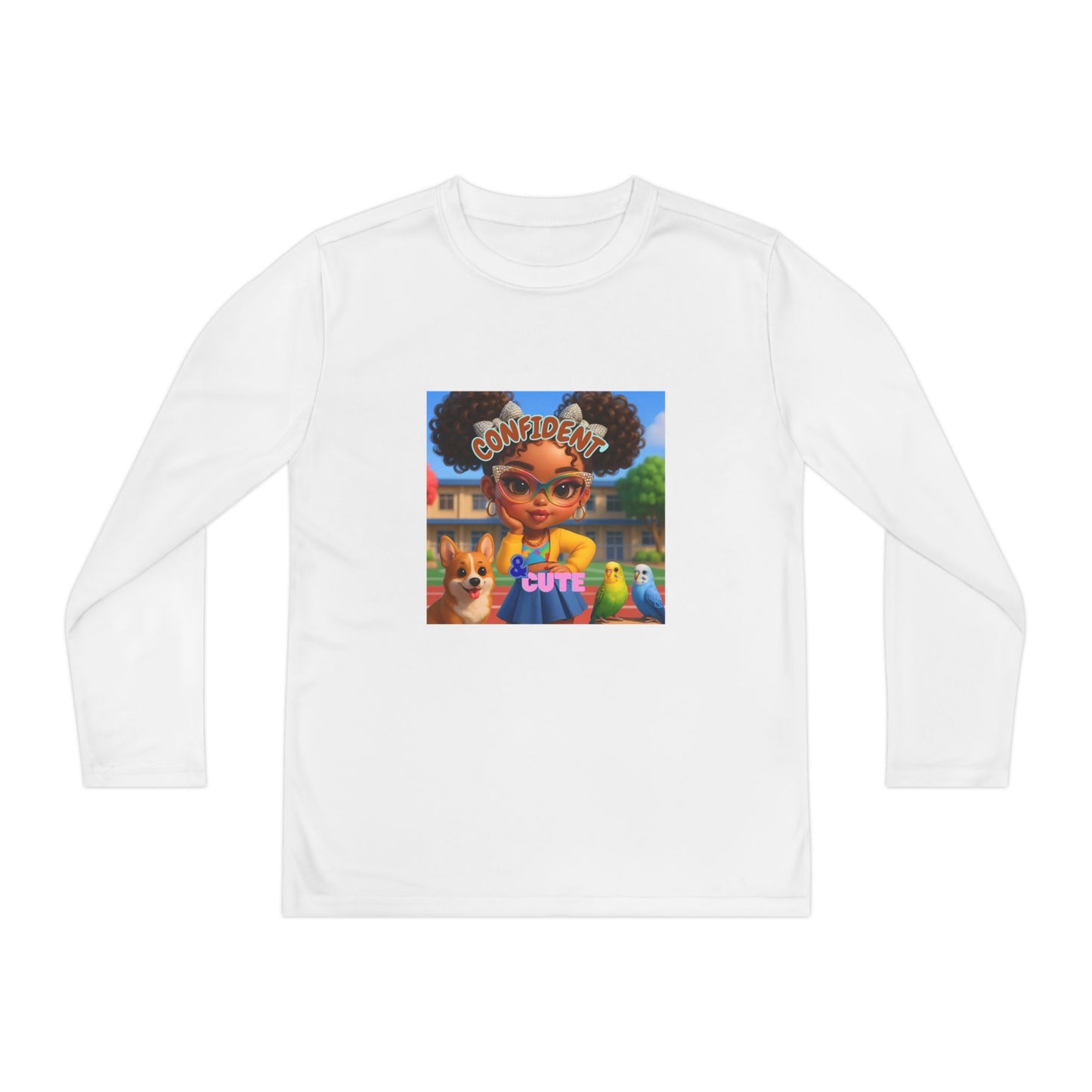 Confident Cute Long Sleeve Tee