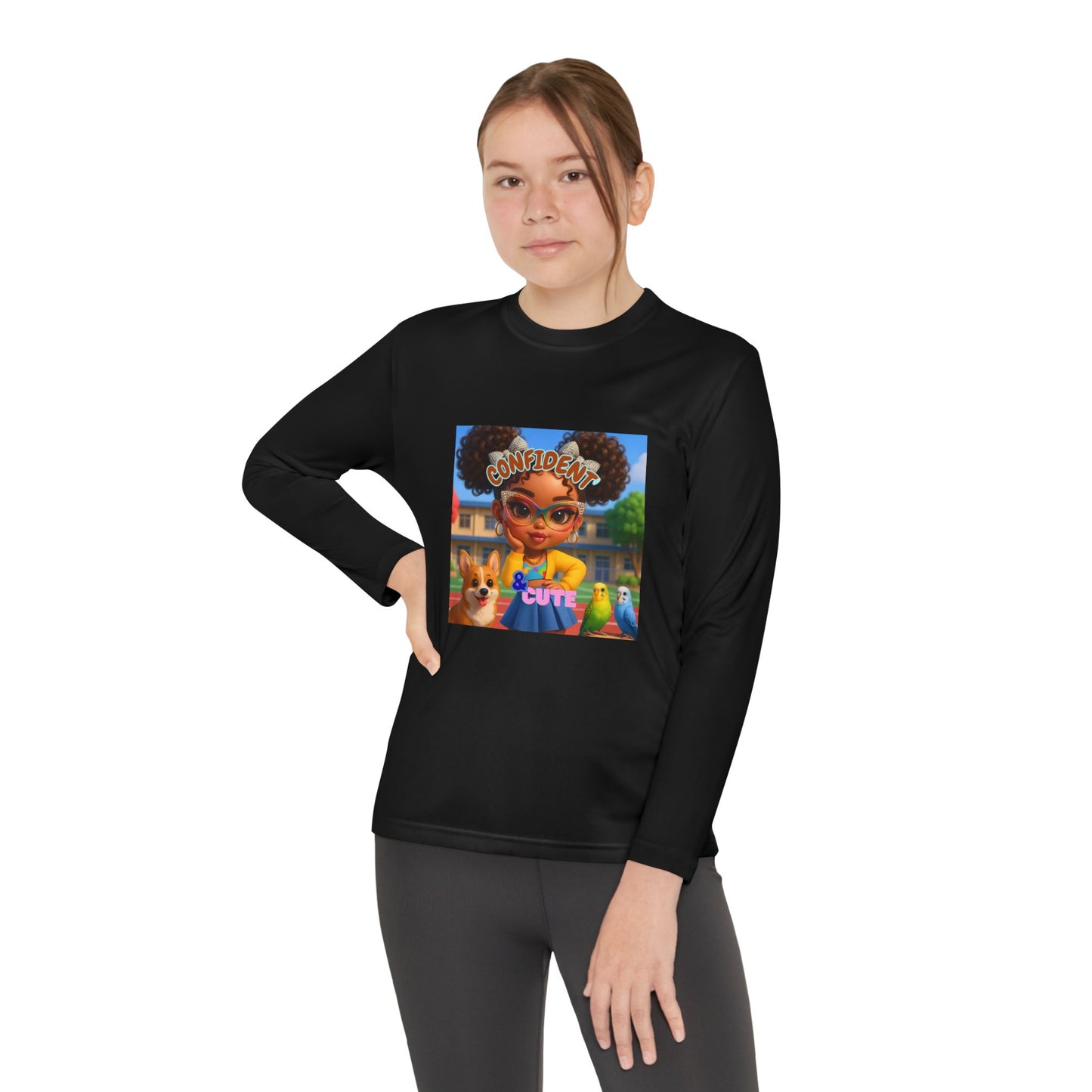Confident Cute Long Sleeve Tee