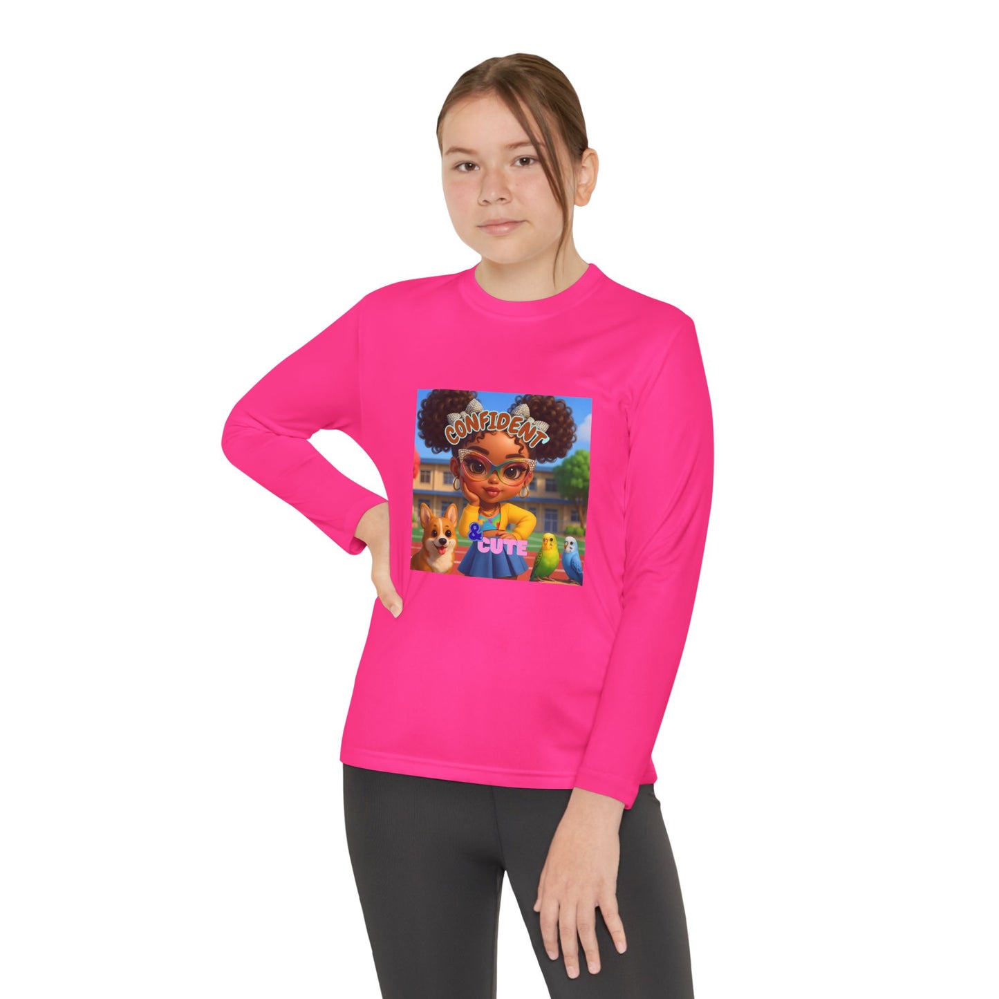 Confident Cute Long Sleeve Tee