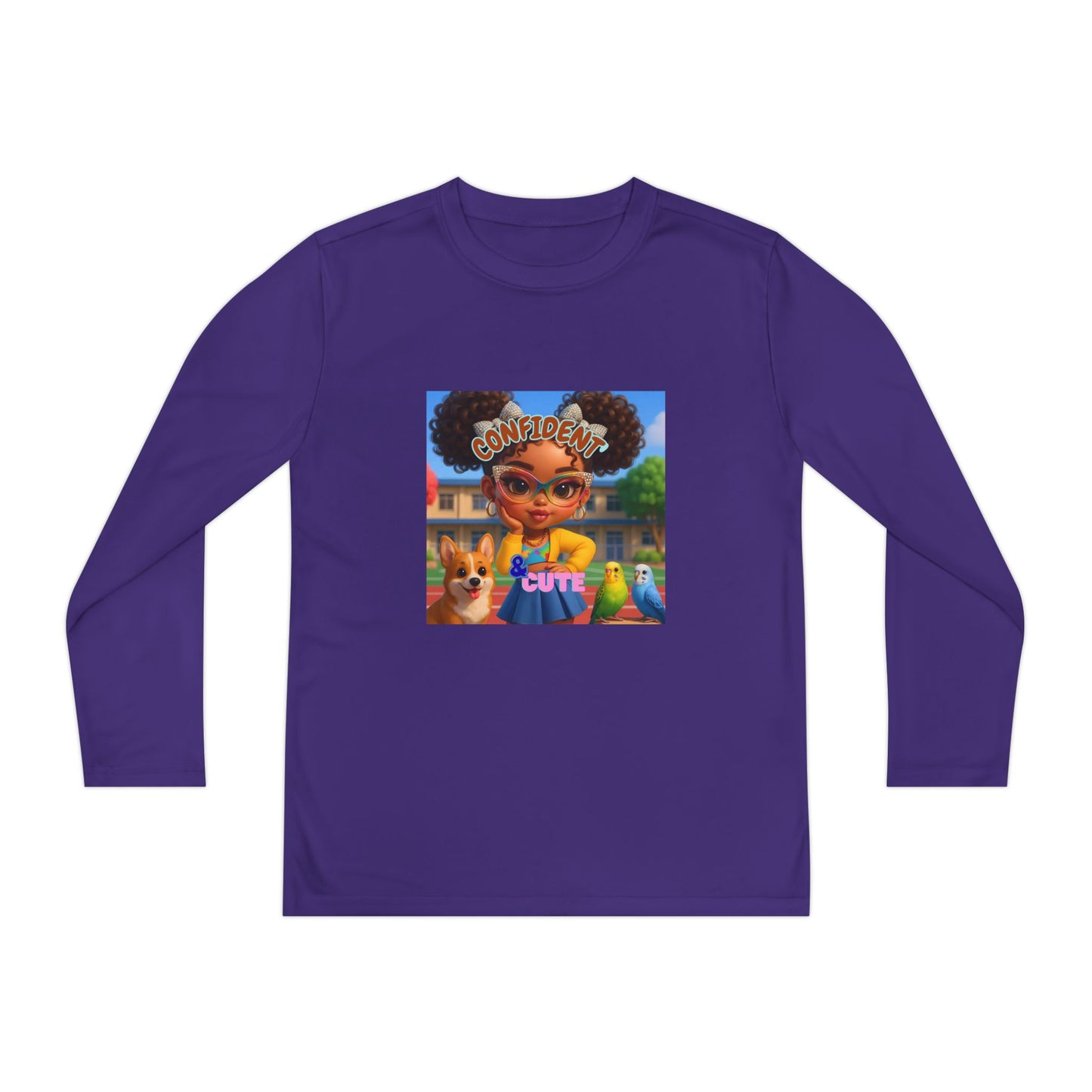Confident Cute Long Sleeve Tee