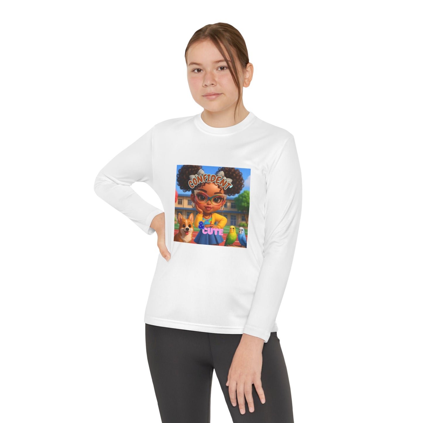 Confident Cute Long Sleeve Tee