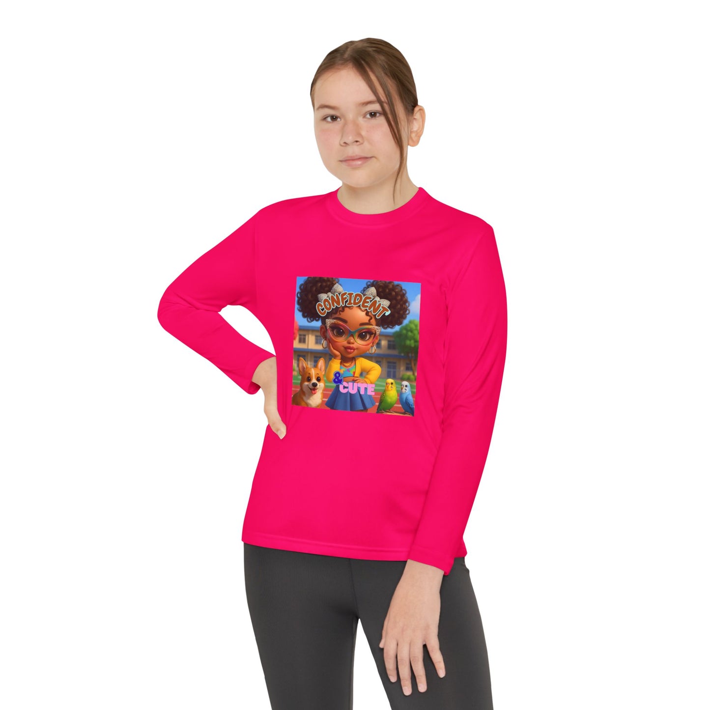Confident Cute Long Sleeve Tee