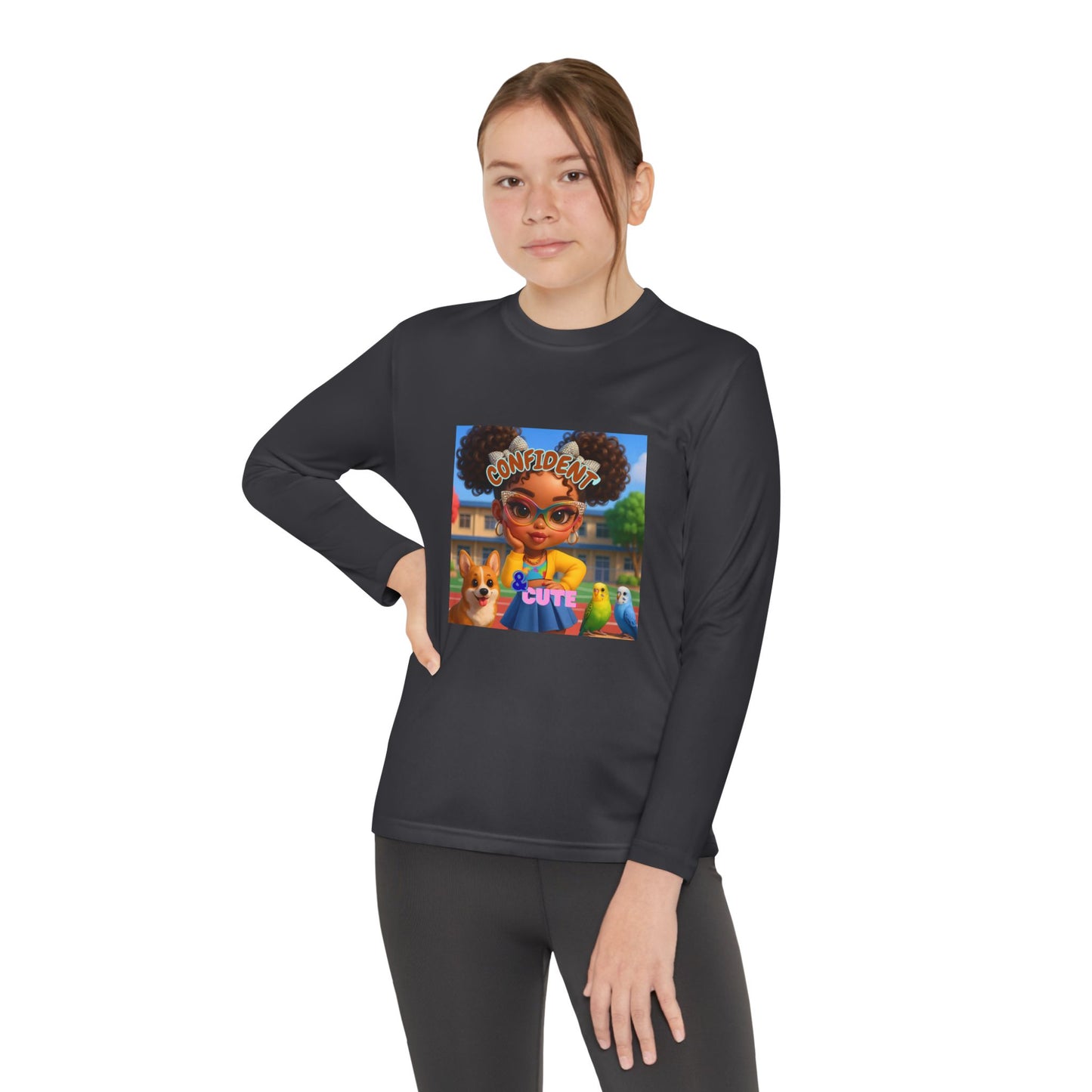Confident Cute Long Sleeve Tee