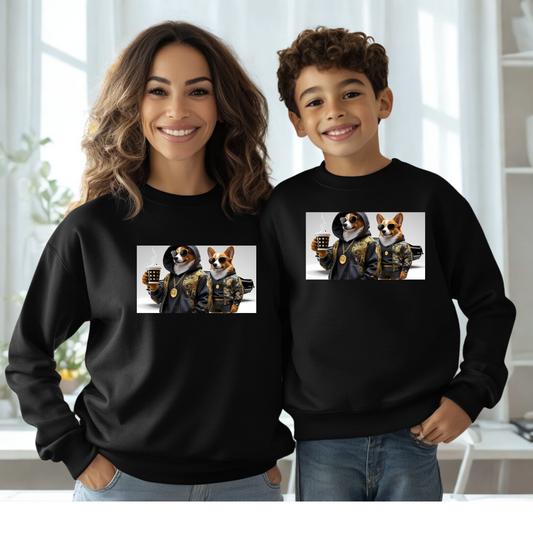 Corgi Bros. Sport-Tek Ladies Long Sleeve Performance V-Neck