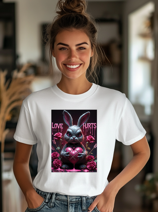 Love Hurts Bunny T-Shirt