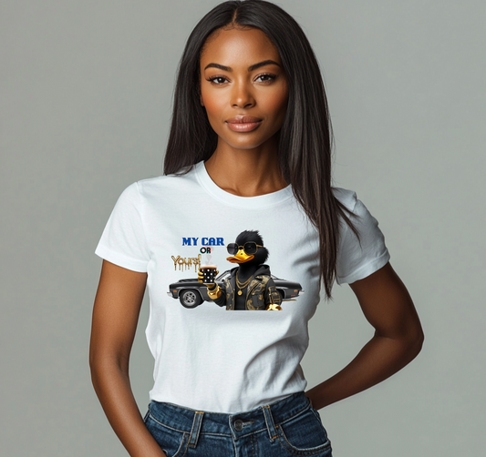 My Car or Yours Duck T-Shirt