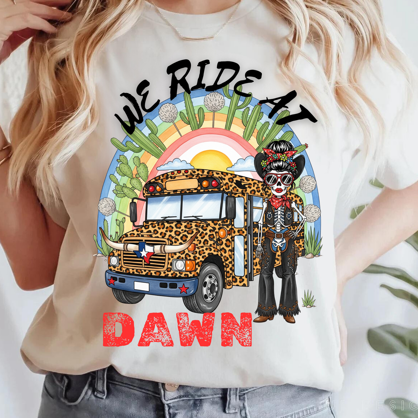 WE RIDE AT DAWN T-Shirt